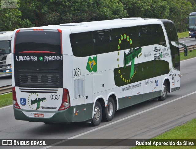 Coutinho Transporte 0331 na cidade de Santa Isabel, São Paulo, Brasil, por Rudnei Aparecido da Silva. Número da foto: #7729146.