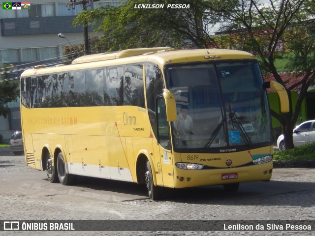 Viação Itapemirim 8619 na cidade de Caruaru, Pernambuco, Brasil, por Lenilson da Silva Pessoa. ID da foto: 7734065.