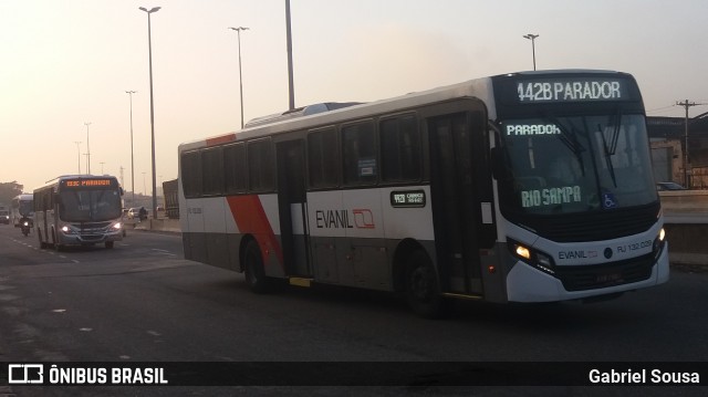 Evanil Transportes e Turismo RJ 132.029 na cidade de Rio de Janeiro, Rio de Janeiro, Brasil, por Gabriel Sousa. Número da foto: #7734801.