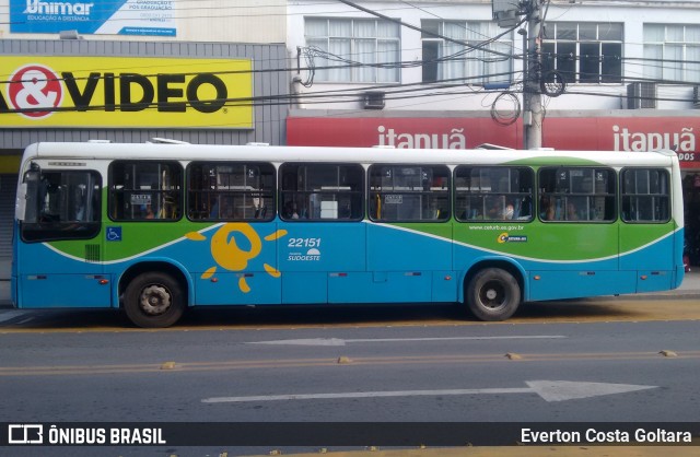 Nova Transporte 22151 na cidade de Cariacica, Espírito Santo, Brasil, por Everton Costa Goltara. Número da foto: #7732624.