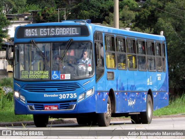 Auto Omnibus Nova Suissa 30735 na cidade de Belo Horizonte, Minas Gerais, Brasil, por Adão Raimundo Marcelino. ID da foto: 7734329.