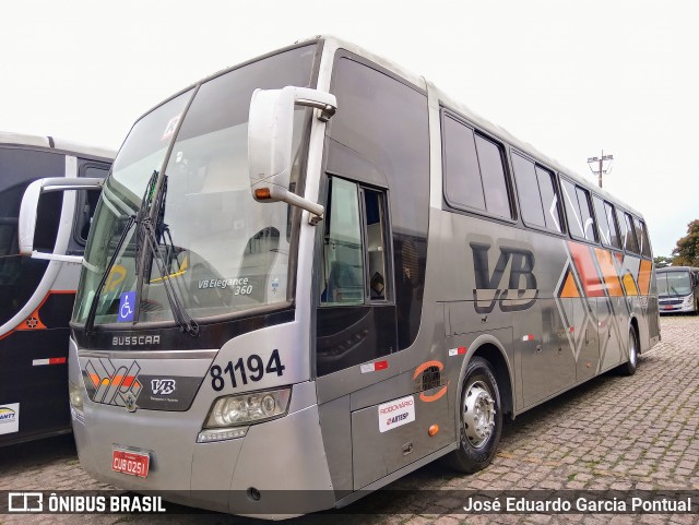 VB Transportes e Turismo 81194 na cidade de Hortolândia, São Paulo, Brasil, por José Eduardo Garcia Pontual. ID da foto: 7732368.