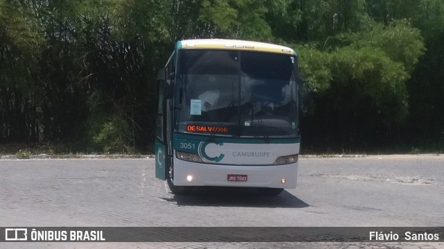 Auto Viação Camurujipe 3051 na cidade de Cruz das Almas, Bahia, Brasil, por Flávio  Santos. ID da foto: 7734946.