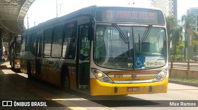 Companhia Carris Porto-Alegrense 0701 na cidade de Porto Alegre, Rio Grande do Sul, Brasil, por Max Ramos. Número da foto: #7732275.