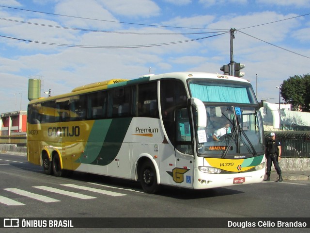 Empresa Gontijo de Transportes 14370 na cidade de Belo Horizonte, Minas Gerais, Brasil, por Douglas Célio Brandao. ID da foto: 7732927.