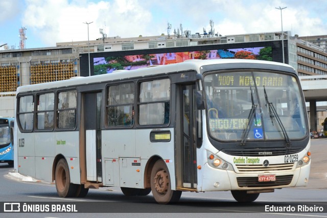 Coutinho Transporte NG 02 0259 na cidade de Brasília, Distrito Federal, Brasil, por Eduardo Ribeiro. Número da foto: #7733936.