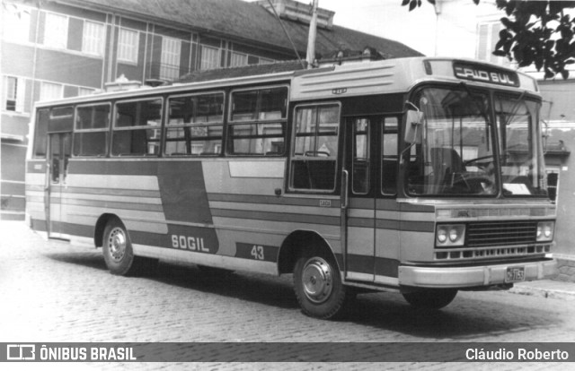 SOGIL - Sociedade de Ônibus Gigante Ltda. 43 na cidade de Gravataí, Rio Grande do Sul, Brasil, por Cláudio Roberto. Número da foto: #7736146.