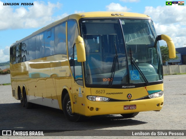 Viação Itapemirim 8623 na cidade de Caruaru, Pernambuco, Brasil, por Lenilson da Silva Pessoa. ID da foto: 7737843.