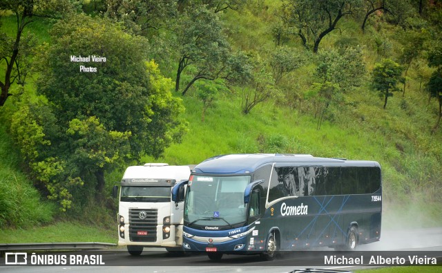Viação Cometa 719544 na cidade de Santana de Parnaíba, São Paulo, Brasil, por Michael  Alberto Vieira. Número da foto: #7735379.