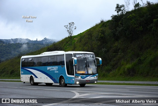 Waguiney Turismo 7254 na cidade de Santana de Parnaíba, São Paulo, Brasil, por Michael  Alberto Vieira. Número da foto: #7735357.
