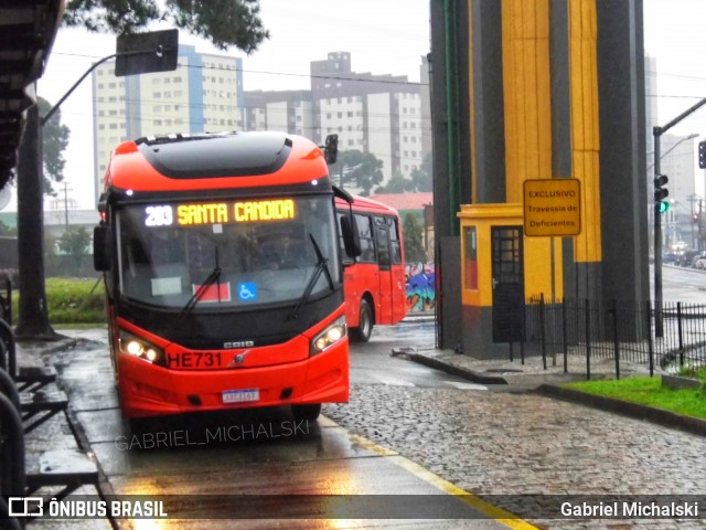 Auto Viação Redentor HE731 na cidade de Curitiba, Paraná, Brasil, por Gabriel Michalski. Número da foto: #7736970.