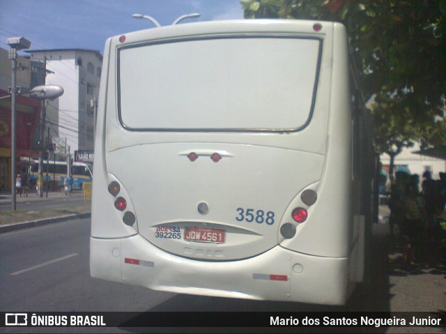 Transportes Dois de Julho 3588 na cidade de Salvador, Bahia, Brasil, por Mario dos Santos Nogueira Junior. Número da foto: #7736579.