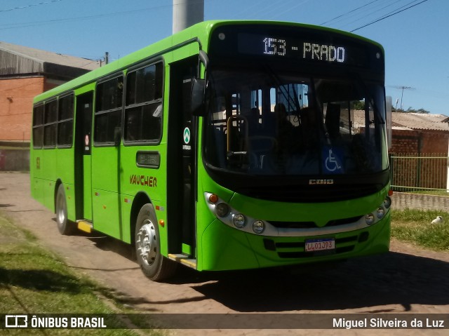 Vaucher e Cia. 153 na cidade de Alegrete, Rio Grande do Sul, Brasil, por Miguel Silveira da Luz. Número da foto: #7738001.