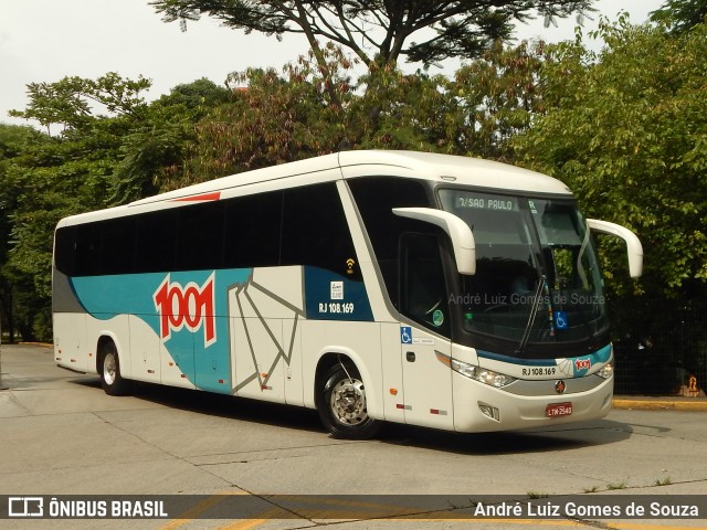 Auto Viação 1001 RJ 108.169 na cidade de São Paulo, São Paulo, Brasil, por André Luiz Gomes de Souza. ID da foto: 7737070.