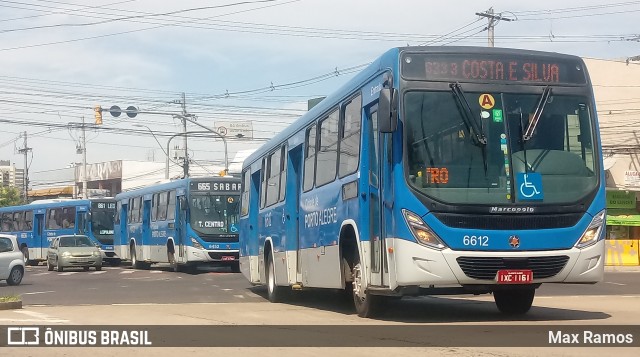 SOPAL - Sociedade de Ônibus Porto-Alegrense Ltda. 6612 na cidade de Porto Alegre, Rio Grande do Sul, Brasil, por Max Ramos. ID da foto: 7740695.