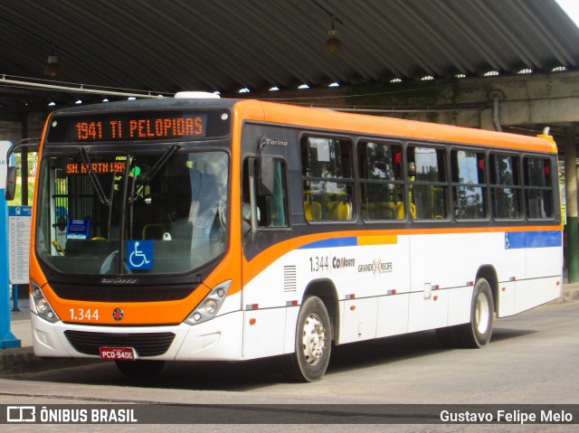 Cidade Alta Transportes 1.344 na cidade de Paulista, Pernambuco, Brasil, por Gustavo Felipe Melo. Número da foto: #7738748.