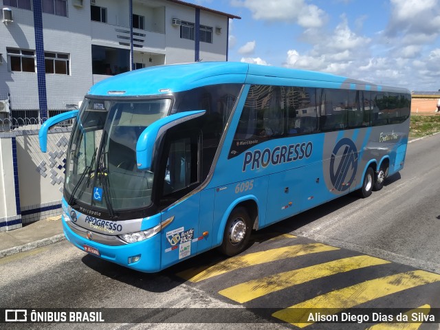 Auto Viação Progresso 6095 na cidade de Natal, Rio Grande do Norte, Brasil, por Alison Diego Dias da Silva. Número da foto: #7741344.