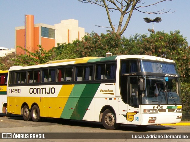 Empresa Gontijo de Transportes 11430 na cidade de São Paulo, São Paulo, Brasil, por Lucas Adriano Bernardino. Número da foto: #7741471.