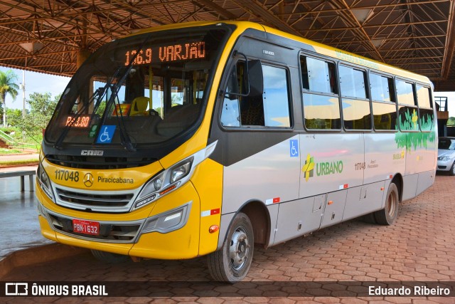 Viação Piracicabana Distrito Federal 117048 na cidade de Brasília, Distrito Federal, Brasil, por Eduardo Ribeiro. Número da foto: #7741812.