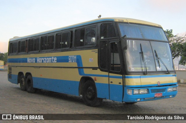 Viação Novo Horizonte 507011 na cidade de Vitória da Conquista, Bahia, Brasil, por Tarcisio Rodrigues da Silva. ID da foto: 7738988.