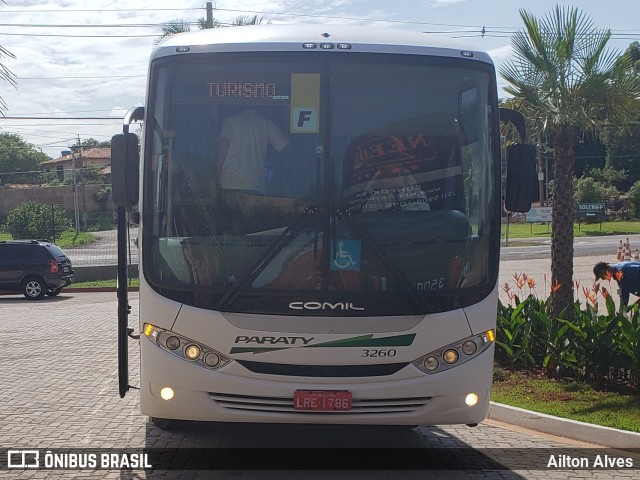 Viação Paraty 3260 na cidade de Olímpia, São Paulo, Brasil, por Ailton Alves. ID da foto: 7741283.