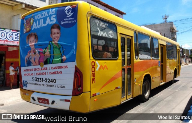 Via Metro Transportes Urbanos 3200 na cidade de Ilhéus, Bahia, Brasil, por Wesllei Santos. Número da foto: #7740738.