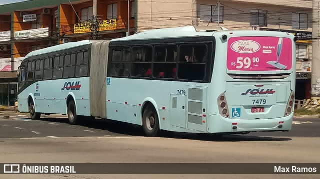 SOUL - Sociedade de Ônibus União Ltda. 7479 na cidade de Porto Alegre, Rio Grande do Sul, Brasil, por Max Ramos. Número da foto: #7740652.