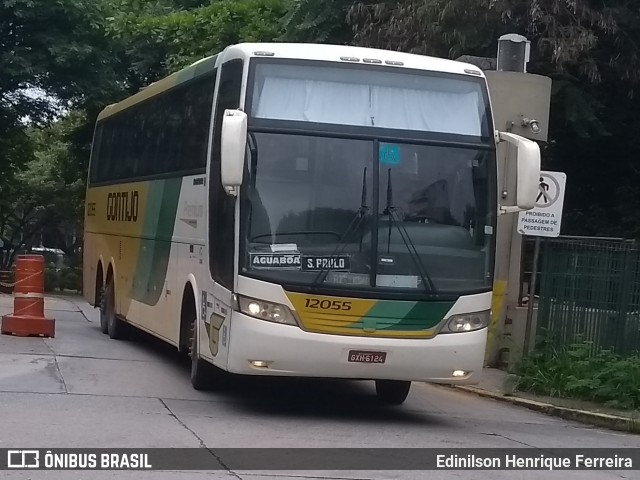 Empresa Gontijo de Transportes 12055 na cidade de São Paulo, São Paulo, Brasil, por Edinilson Henrique Ferreira. Número da foto: #7745032.