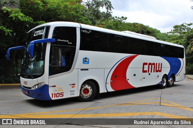 CMW Transportes 1105 na cidade de São Paulo, São Paulo, Brasil, por Rudnei Aparecido da Silva. Número da foto: #7744597.