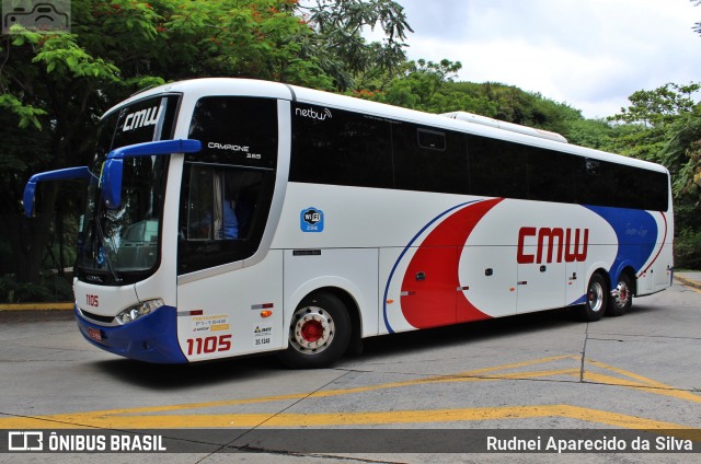 CMW Transportes 1105 na cidade de São Paulo, São Paulo, Brasil, por Rudnei Aparecido da Silva. ID da foto: 7744597.