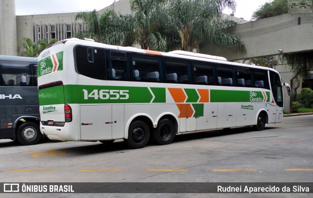 Cia. São Geraldo de Viação 14655 na cidade de São Paulo, São Paulo, Brasil, por Rudnei Aparecido da Silva. Número da foto: #7744670.