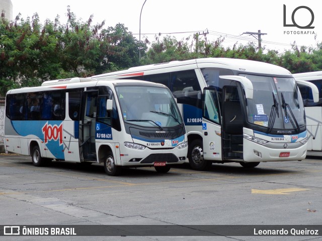 Auto Viação 1001 RJ 108.631 na cidade de São Paulo, São Paulo, Brasil, por Leonardo Queiroz. ID da foto: 7744184.