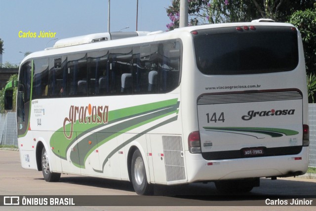 Viação Graciosa 144 na cidade de Curitiba, Paraná, Brasil, por Carlos Júnior. Número da foto: #7743869.