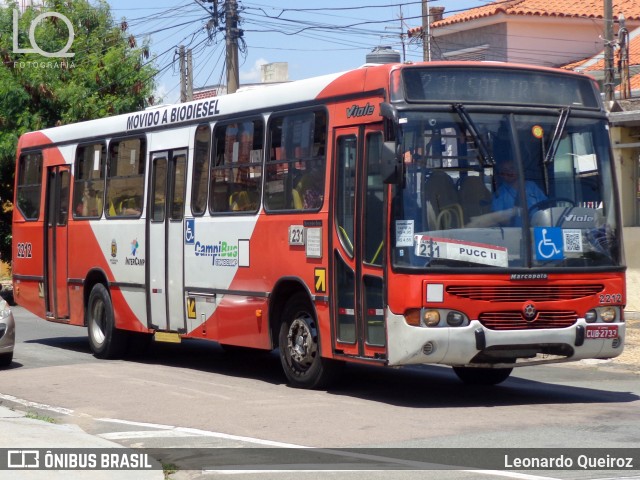 Expresso CampiBus 2212 na cidade de Campinas, São Paulo, Brasil, por Leonardo Queiroz. Número da foto: #7744242.