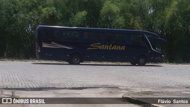 Empresas de Transportes Santana e São Paulo 2170 na cidade de Cruz das Almas, Bahia, Brasil, por Flávio  Santos. Número da foto: #7742327.