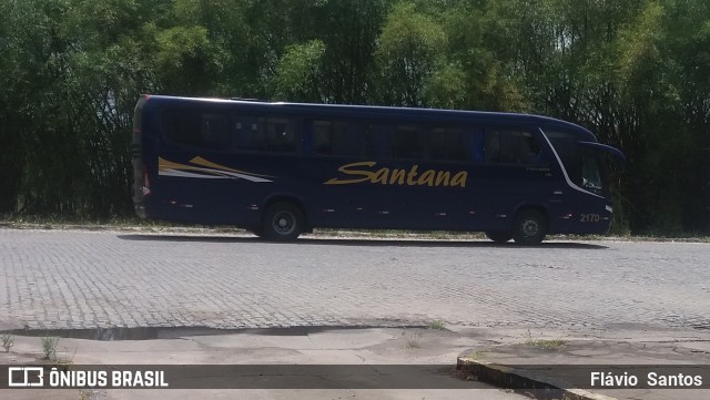 Empresas de Transportes Santana e São Paulo 2170 na cidade de Cruz das Almas, Bahia, Brasil, por Flávio  Santos. ID da foto: 7742327.