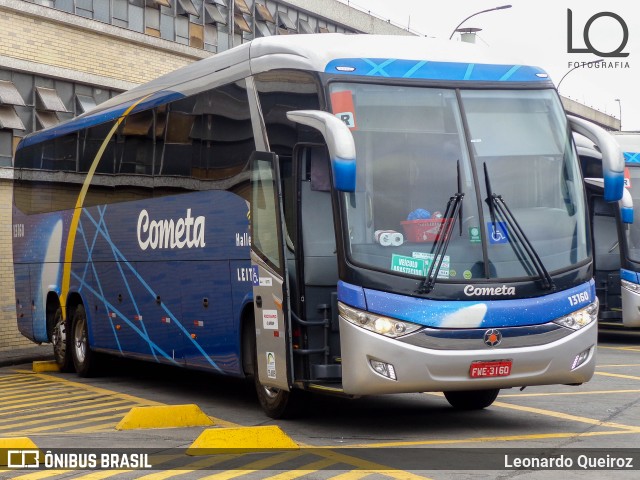 Viação Cometa 13160 na cidade de São Paulo, São Paulo, Brasil, por Leonardo Queiroz. Número da foto: #7744150.