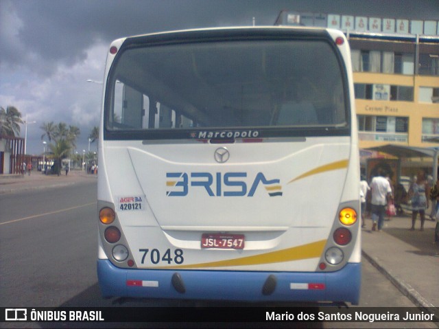 Transportes Metropolitanos Brisa 7048 na cidade de Salvador, Bahia, Brasil, por Mario dos Santos Nogueira Junior. Número da foto: #7741984.