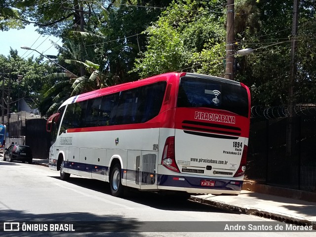 Viação Piracicabana 1894 na cidade de São Paulo, São Paulo, Brasil, por Andre Santos de Moraes. Número da foto: #7743676.