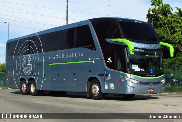 Viação Garcia 8551 na cidade de São Paulo, São Paulo, Brasil, por Junior Almeida. ID da foto: 7748411.