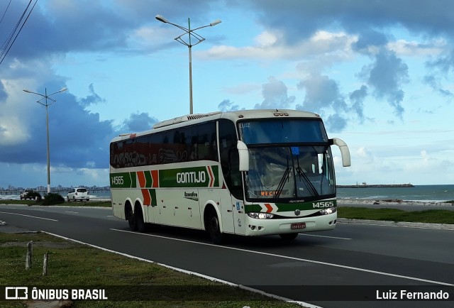 Empresa Gontijo de Transportes 14565 na cidade de Maceió, Alagoas, Brasil, por Luiz Fernando. ID da foto: 7747194.