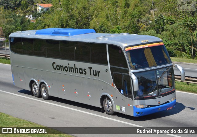 Canoinhas Transporte e Turismo 1026 na cidade de Santa Isabel, São Paulo, Brasil, por Rudnei Aparecido da Silva. ID da foto: 7748046.