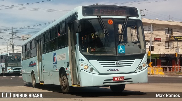 SOUL - Sociedade de Ônibus União Ltda. 7016 na cidade de Porto Alegre, Rio Grande do Sul, Brasil, por Max Ramos. Número da foto: #7747070.