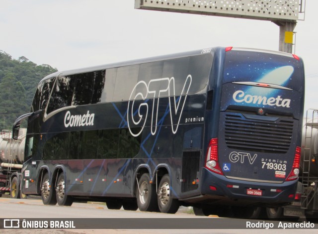 Viação Cometa 719303 na cidade de Conselheiro Lafaiete, Minas Gerais, Brasil, por Rodrigo  Aparecido. Número da foto: #7748042.