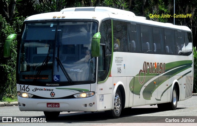 Viação Graciosa 146 na cidade de Curitiba, Paraná, Brasil, por Carlos Júnior. Número da foto: #7747210.