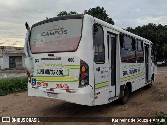 Rede Complementar de Natal 043 na cidade de Natal, Rio Grande do Norte, Brasil, por Karlheinz de Souza e Araújo. Número da foto: #7747001.
