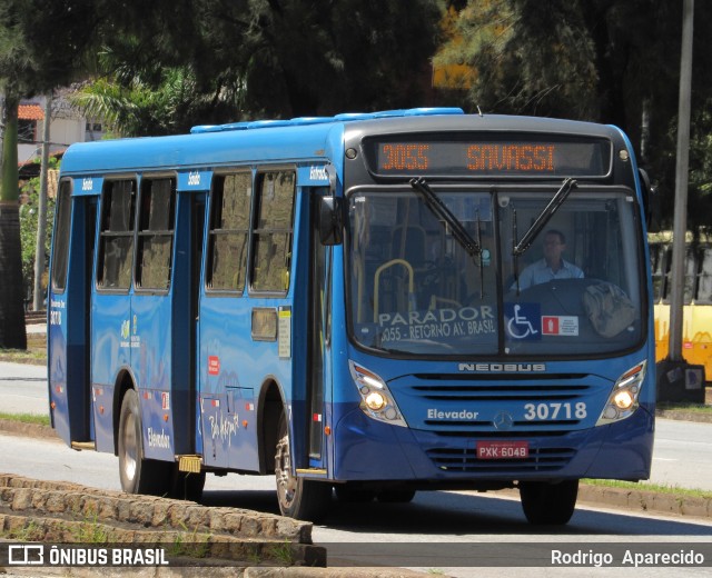 Bettania Ônibus 30718 na cidade de Belo Horizonte, Minas Gerais, Brasil, por Rodrigo  Aparecido. ID da foto: 7748392.