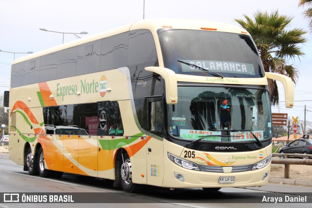 Expreso Norte 205 na cidade de Coquimbo, Elqui, Coquimbo, Chile, por Araya Daniel . Número da foto: #7747140.