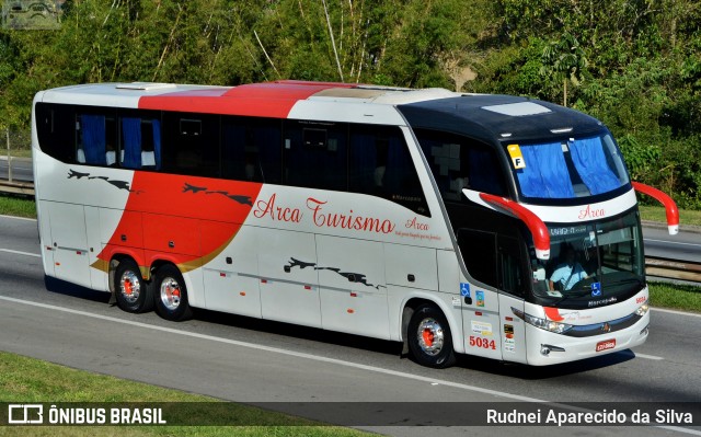 Arca Turismo 5034 na cidade de Santa Isabel, São Paulo, Brasil, por Rudnei Aparecido da Silva. Número da foto: #7748034.