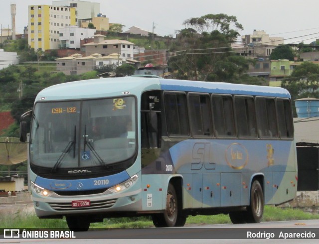 Viação São Luiz 20110 na cidade de Conselheiro Lafaiete, Minas Gerais, Brasil, por Rodrigo  Aparecido. Número da foto: #7748399.